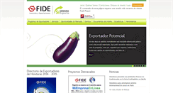 Desktop Screenshot of hondurassiexporta.hn